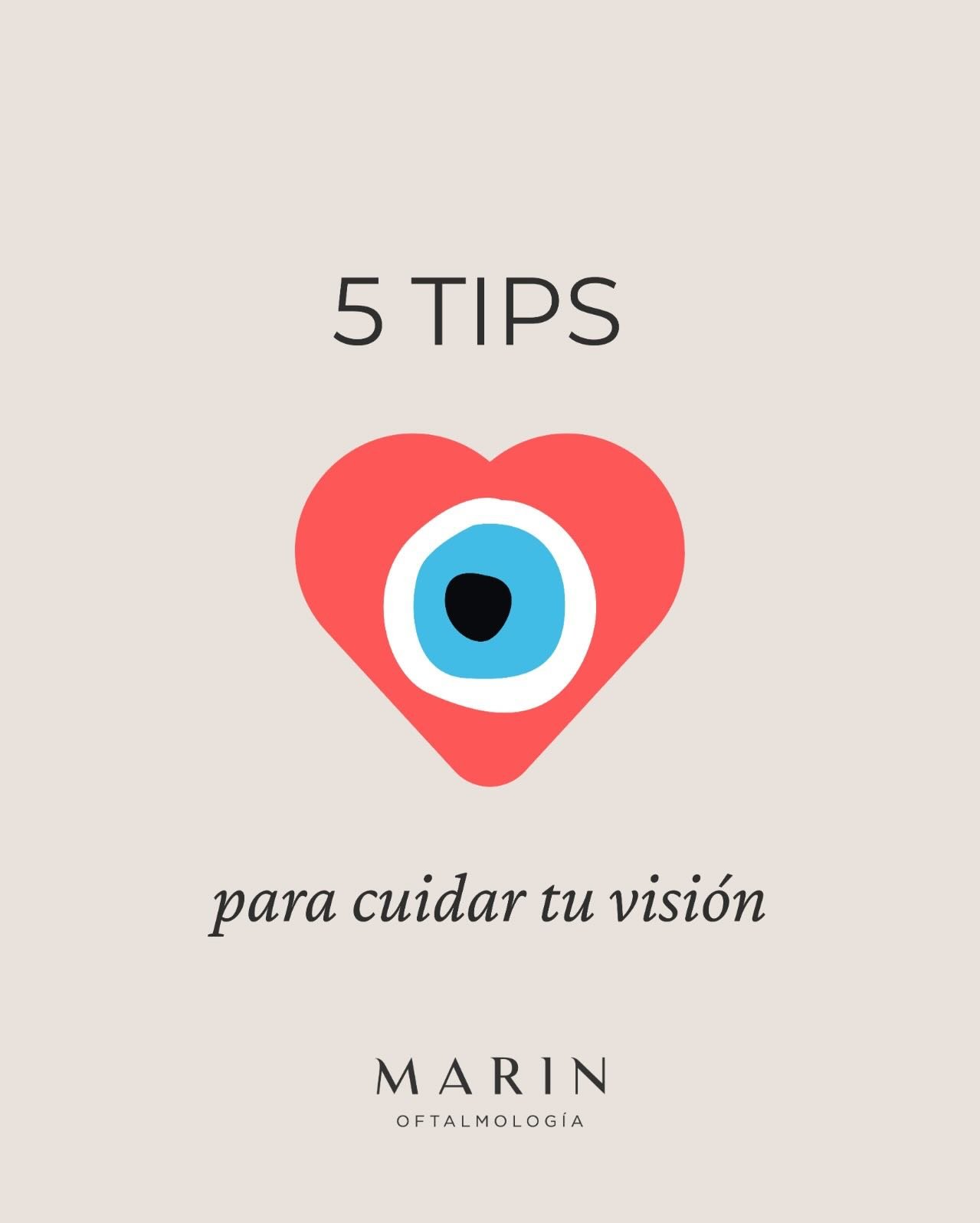 Cuidar tu visi&oacute;n es parte fundamental de tu salud. Toma nota de estos consejos✨

1. Acude a revisi&oacute;n anual 👁️
La prevenci&oacute;n es clave para mantener una buena salud visual. 

2. Usa gafas de sol homologadas 🕶️☀️
Es importante pro