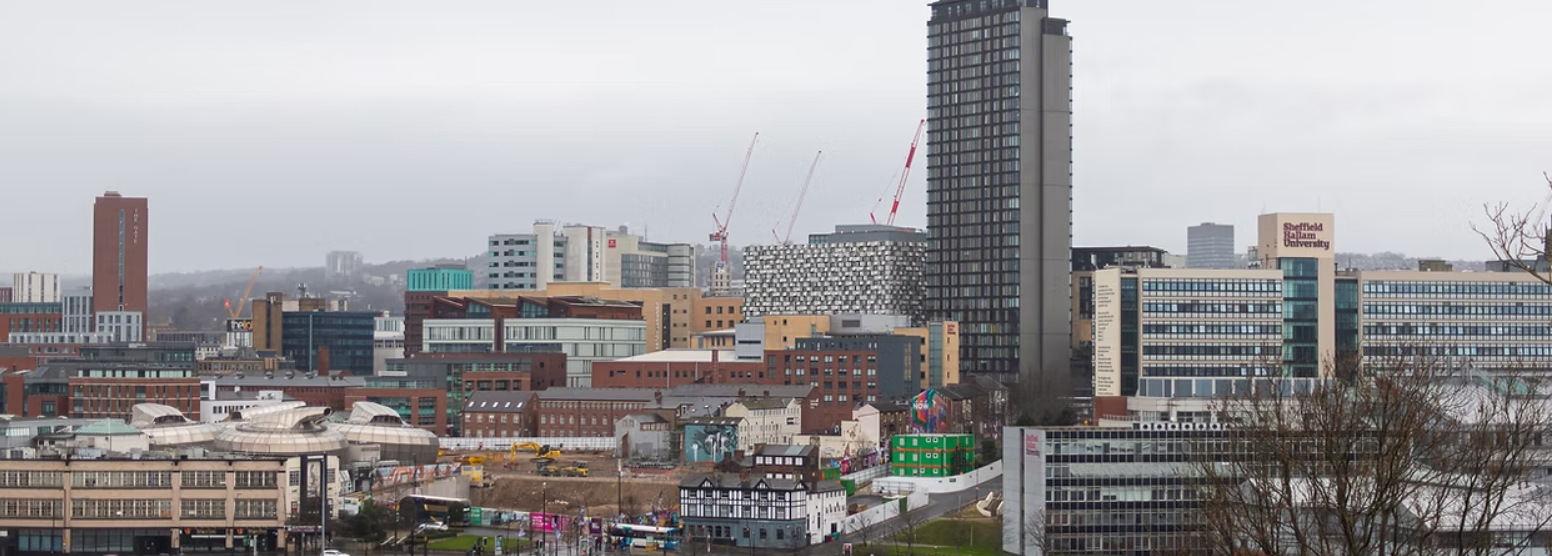 A view of the Sheffield skyline