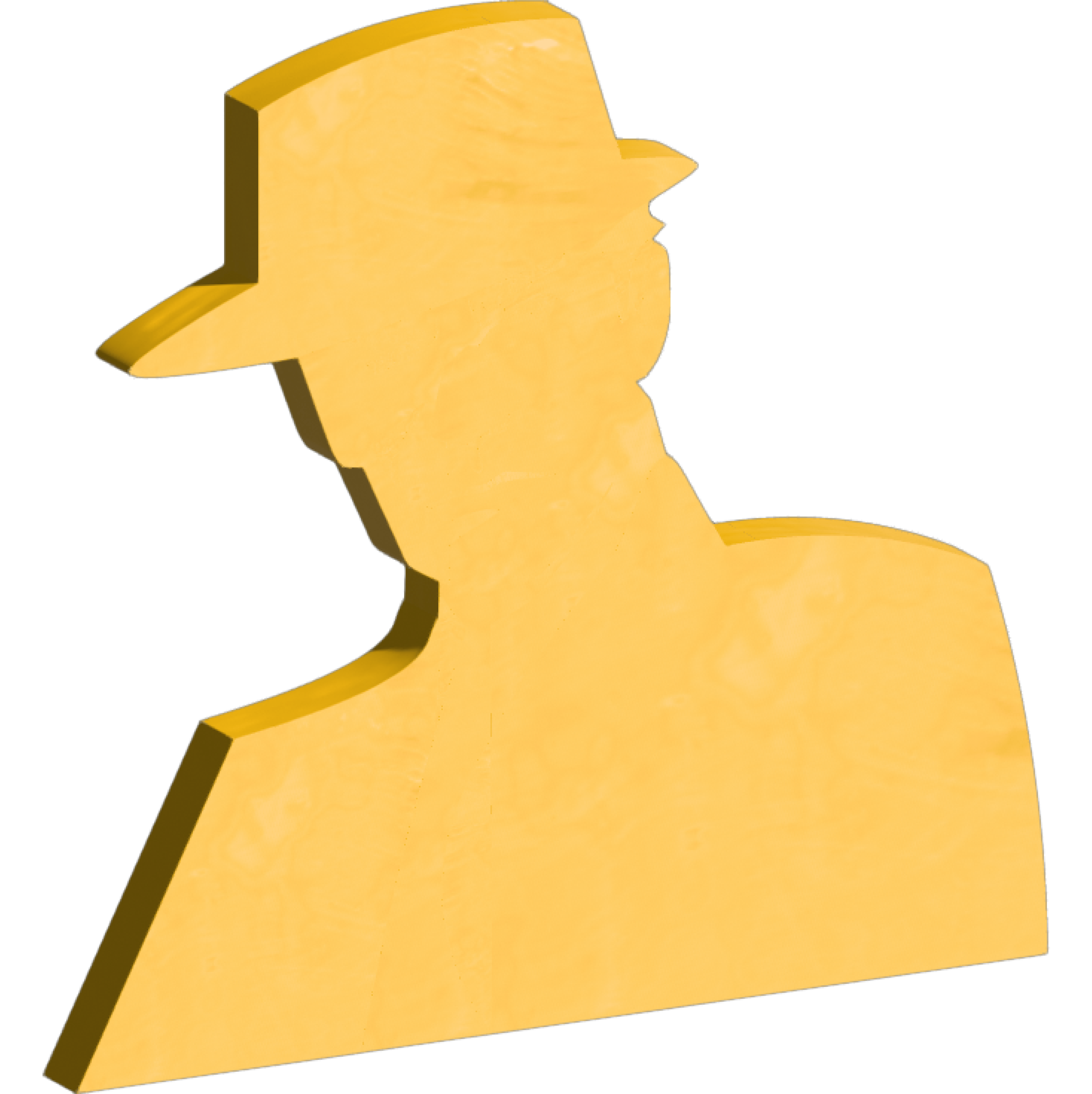 A digital illustration of Frank The CyberGuard to illustrate the golden pack
