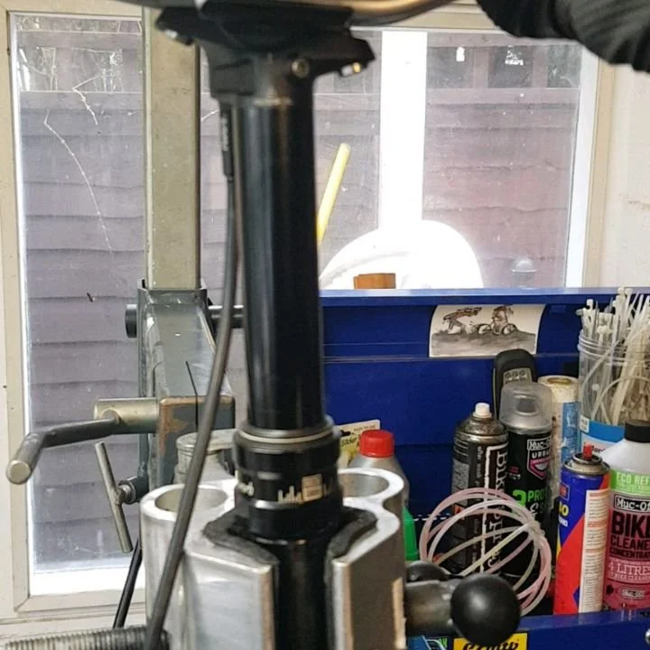 A couple of must fixes in this beauty of a trek Remedy 9.
Dropper post replaced 
Rear wheel straightened
Front brake serviced due to a sticky piston causing uneven pad wear also pads replaced.
also headset serviced with a lower bearing replacement.

