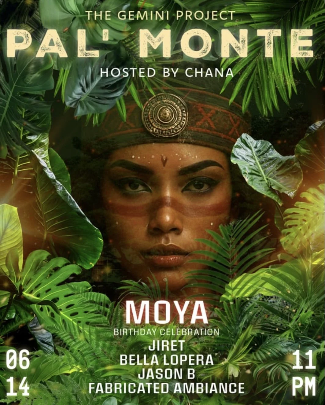 Music by Fabricated Ambiance, Bella Lopera, Jason B, Jiret - Moya Birthday Celebration - Hosted By Chana