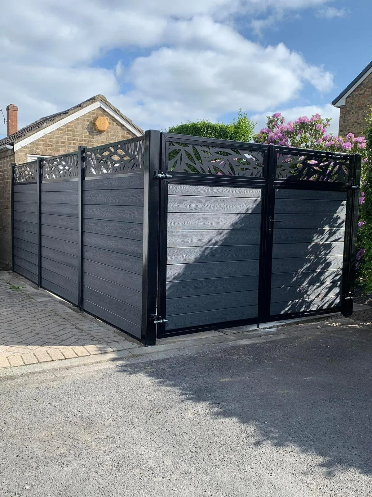 Garden Gates Fabricated & Installed by Whitworth Fabrications in West Yorkshire