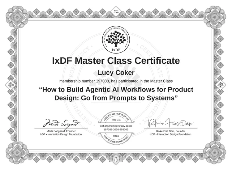 Building Agentic Workflows certificate