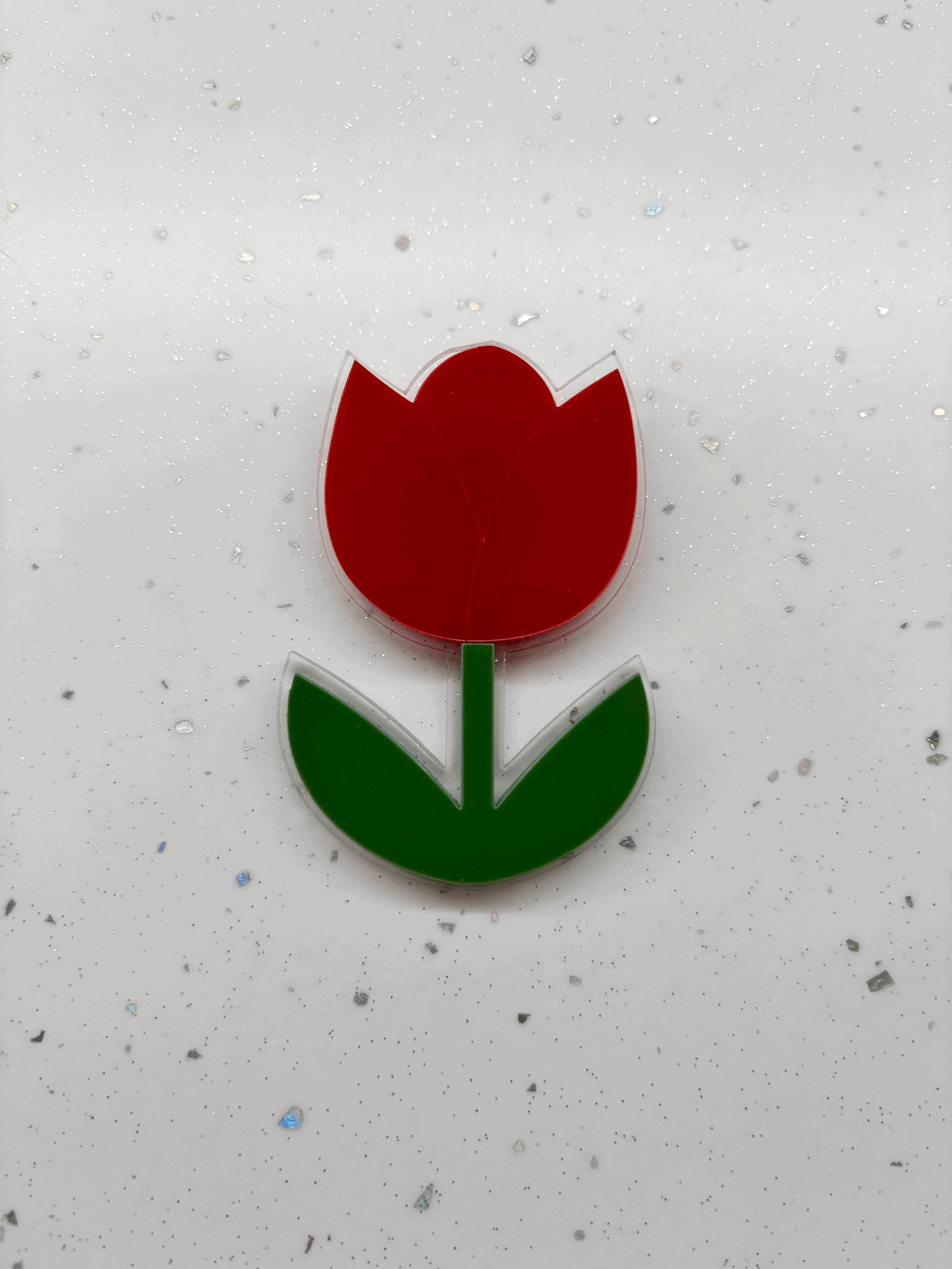 Tulip  locker magnet