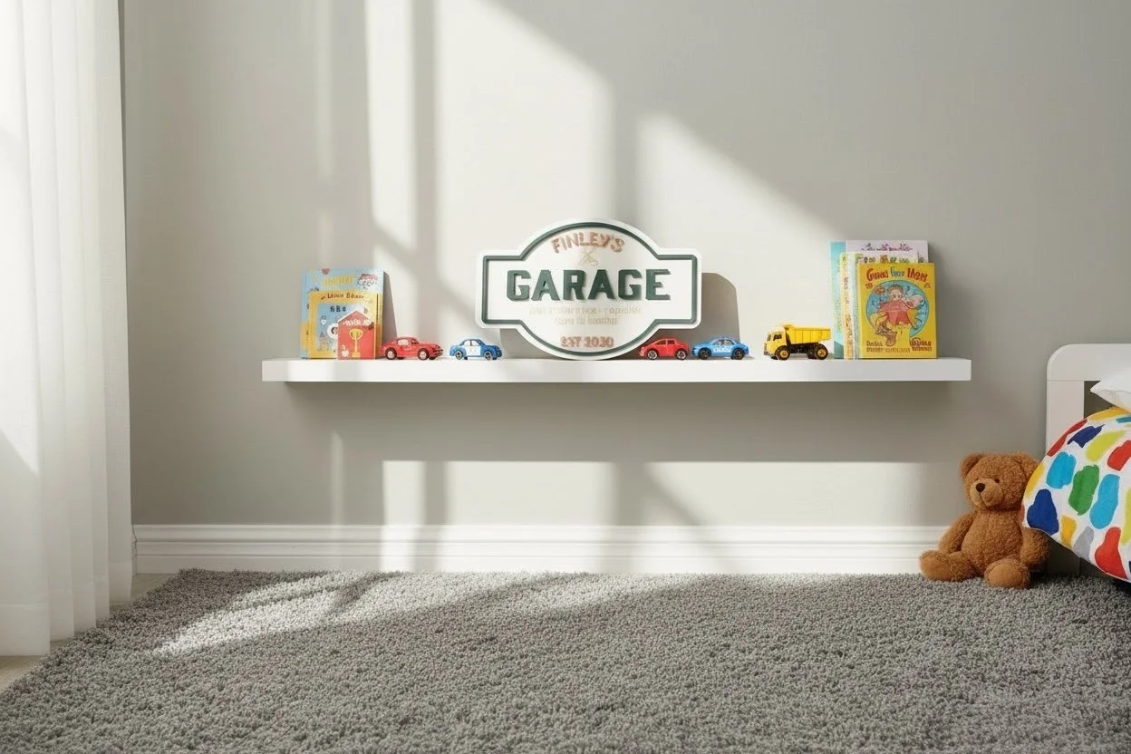 Personalised Garage Sign