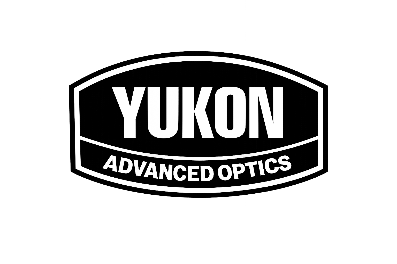 Yukon Advanced Optics logo in black and white.