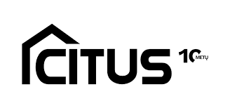 Logo with the word 'circus' and a stylized house outline