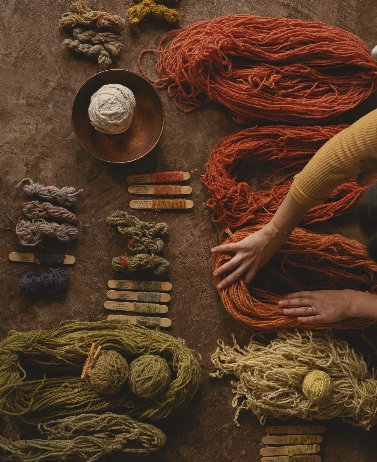 Natural dyes from Colombia