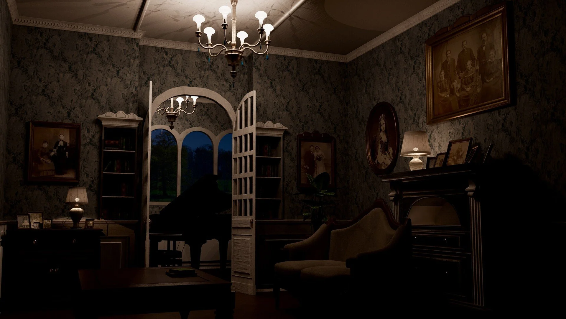 Old Living Room - Nuit