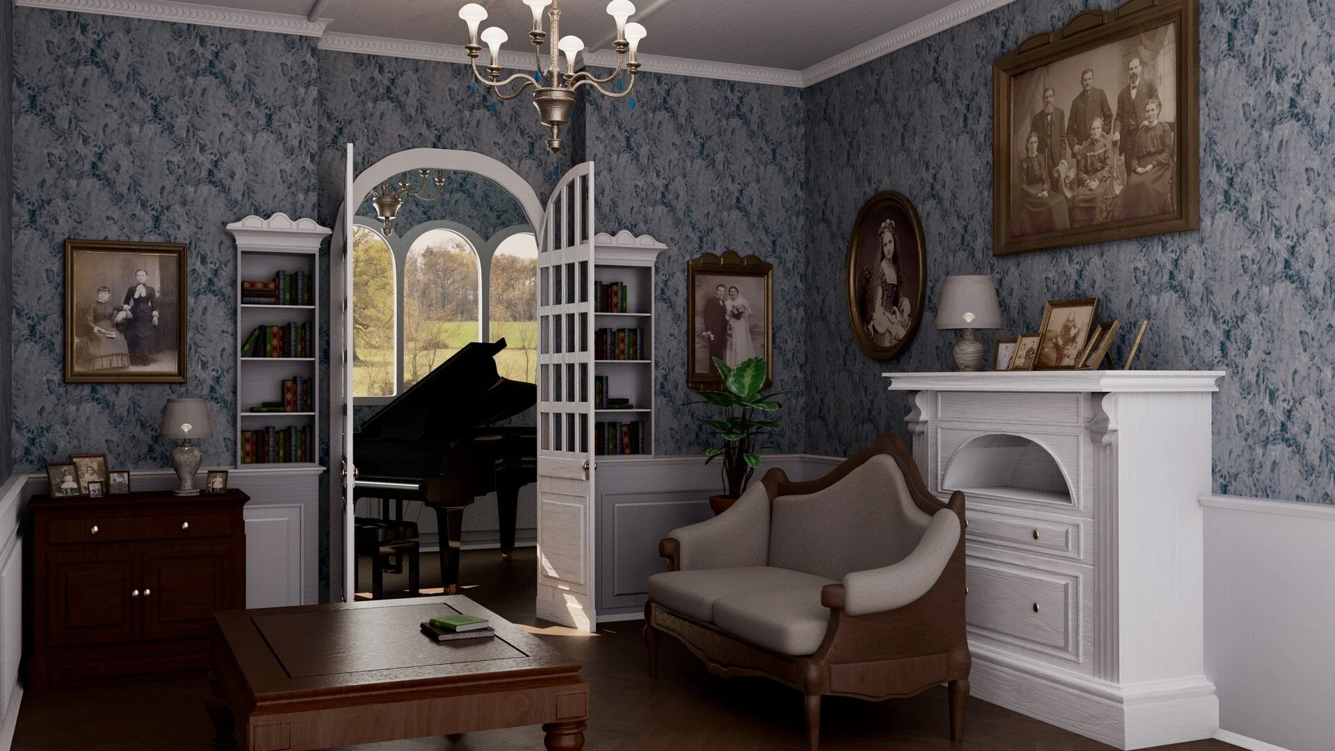 Old Living Room - Jour