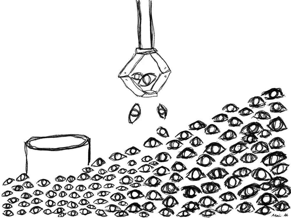 基本価格　20000JPYC　　見て欲しいーI want you to see　　寂しくて自分を見て欲しいと言う気持ちだけれど、たくさんの人の目から特別なあなたにだけ見て貰いたいという思いを表現しました。