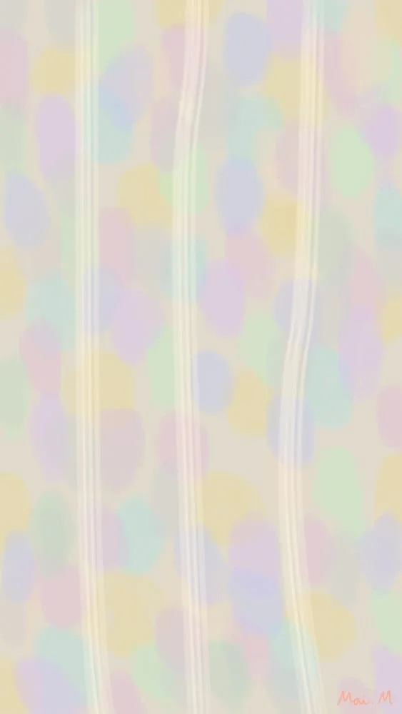 基本価格　5000JPYC　　ひだまりのカーテンーCurtains with warmth　　優しい日の光が当たる窓に、薄いカーテンがそよ風に揺れている風景をイメージして描きました。暖かくて心地いい感覚を表現しています。