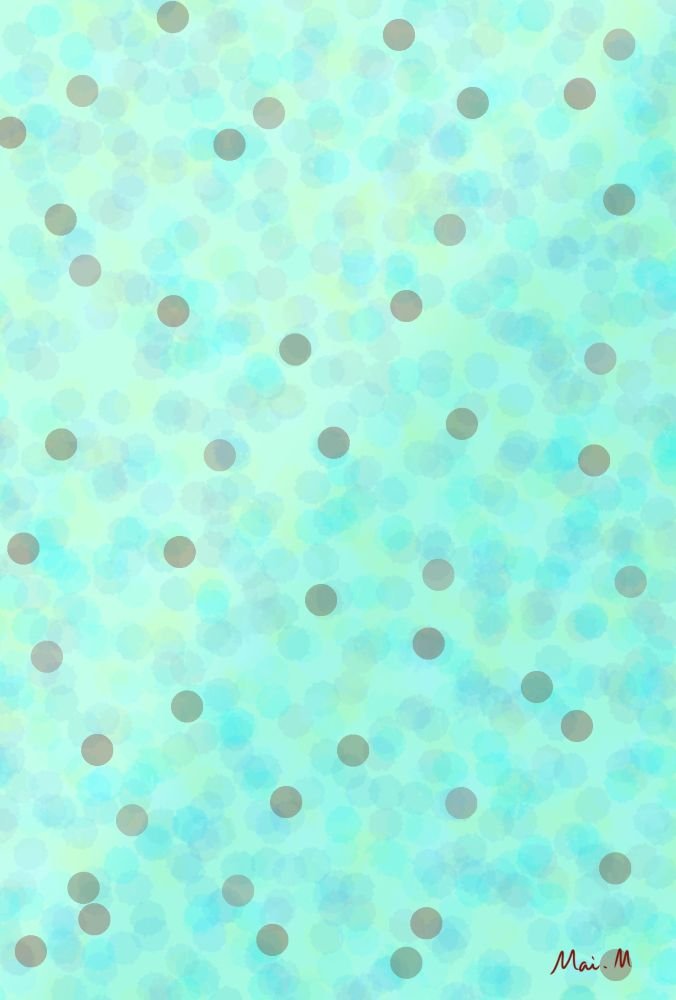 基本価格　5000JPYC　　チョコミントーChocolate mint　　大好きなアイスクリームの味を表現しました。爽やかで夏の暑い日に食べるとより美味しいです。暑い日に涼しく過ごしたくて描きました。