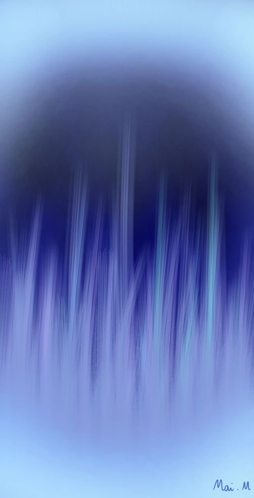 基本価格　10000JPYC　　霜ーFrost　　植物などの周りの気温が低くなっていく様子に見えてタイトルにしました。ひんやりした空気感を表現しています。普段は気にしないような、空気中の水分のことを考えるきっかけになりました。