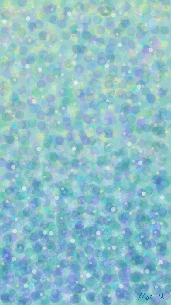 基本価格　5000JPYC　　川ーRiver　　豊かな山に流れる緩やかなせせらぎを表現しました。木漏れ日が当たってキラキラと輝いています。