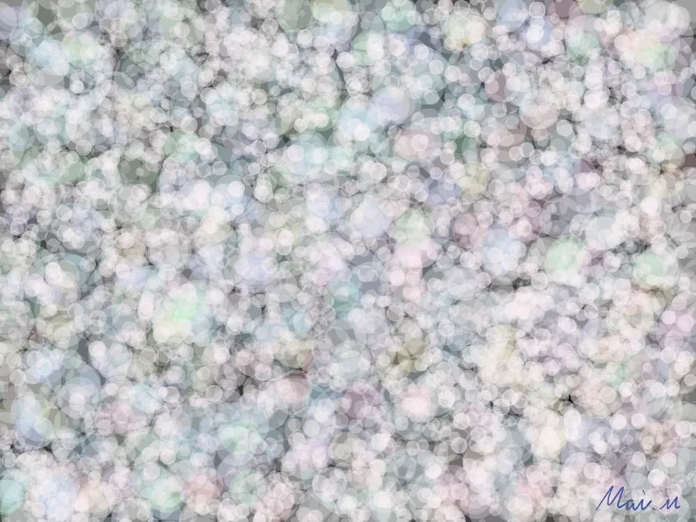 基本価格　10000JPYC　　白ーWhite　　真っ白を使わないで白を表現したくて描いた絵です。よく見ると白に近い青や赤っぽい色が混ざっています。よくわかるように背景は暗くしました。