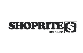 Black logo on light background for Shoprite Holdings and parent company to Checkers and Shoprite brands.