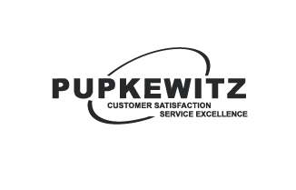 Pupkewitz logo with company slogan - Customer satisfaction, Service excellence.
