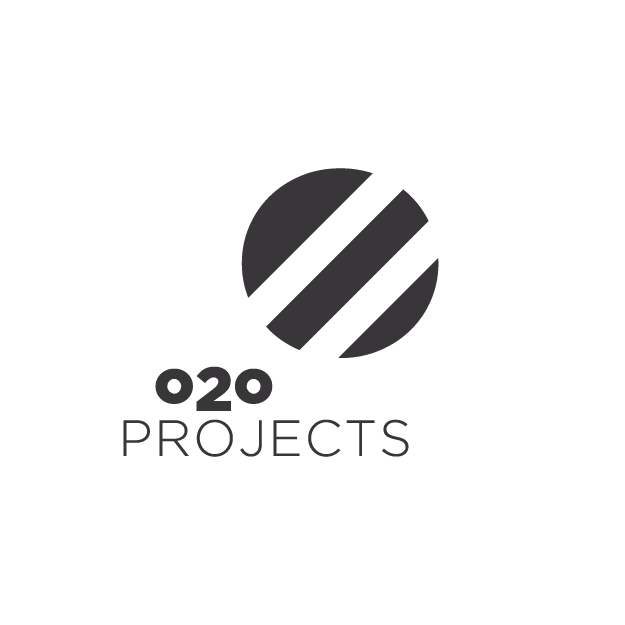 Logo for O20 Projects with a stylized circular graphic and the company name.