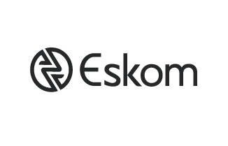 Eskom logo with circular emblem and company name
