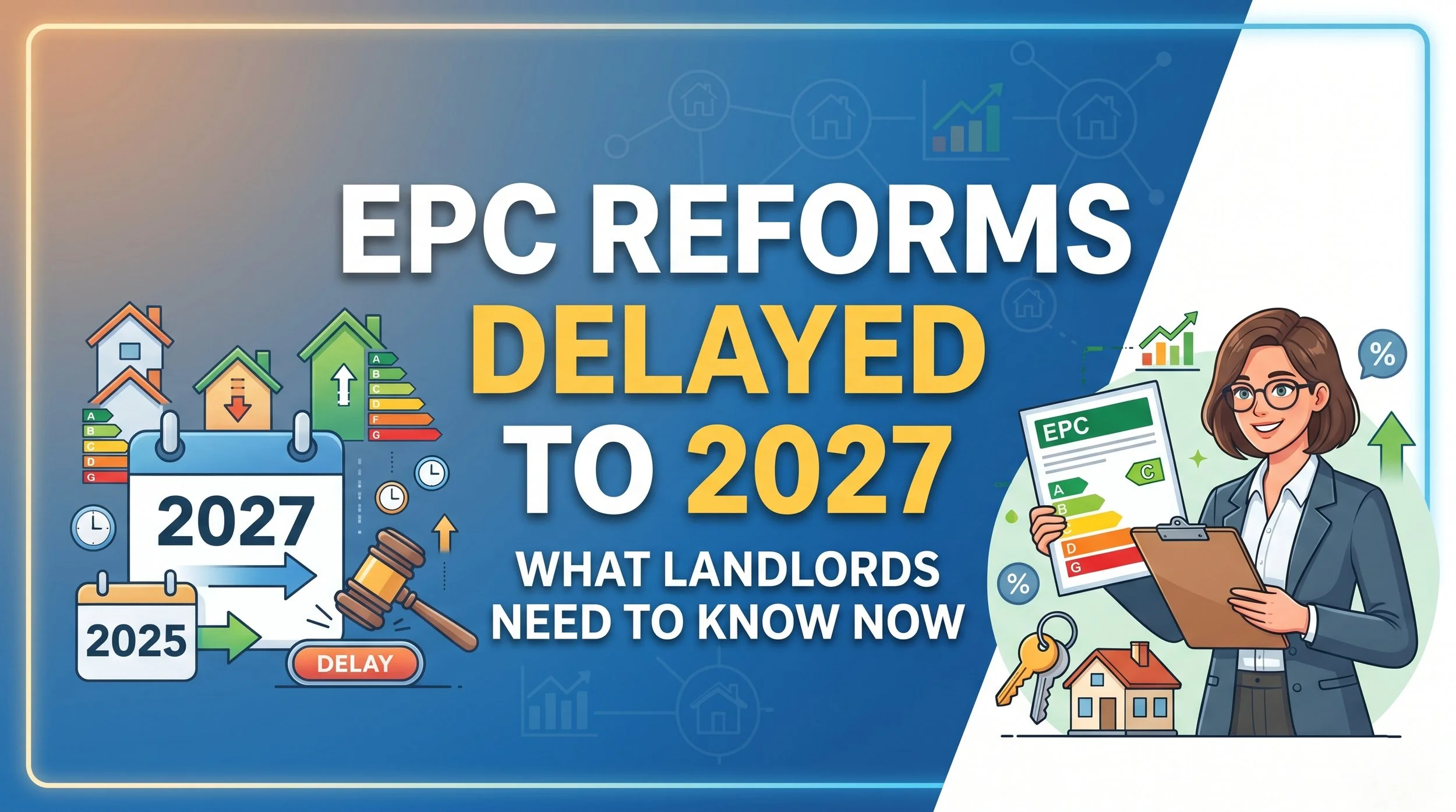 EPC Reforms Delayed to 2027: What Landlords Need to Know Now