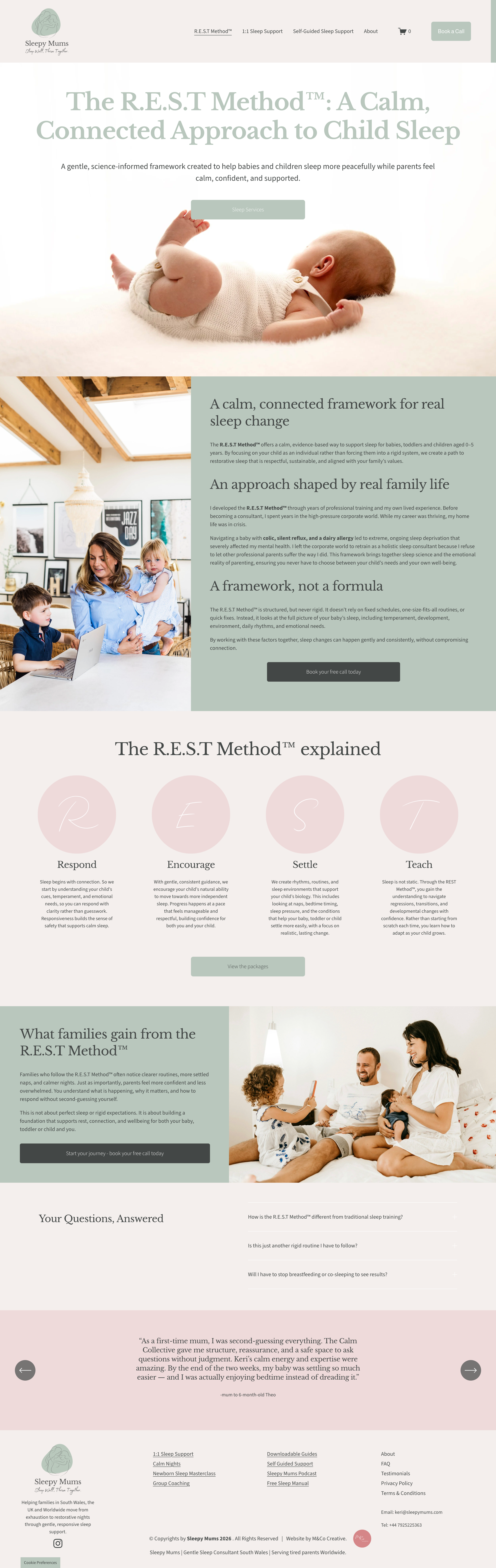 The REST Method Page Design