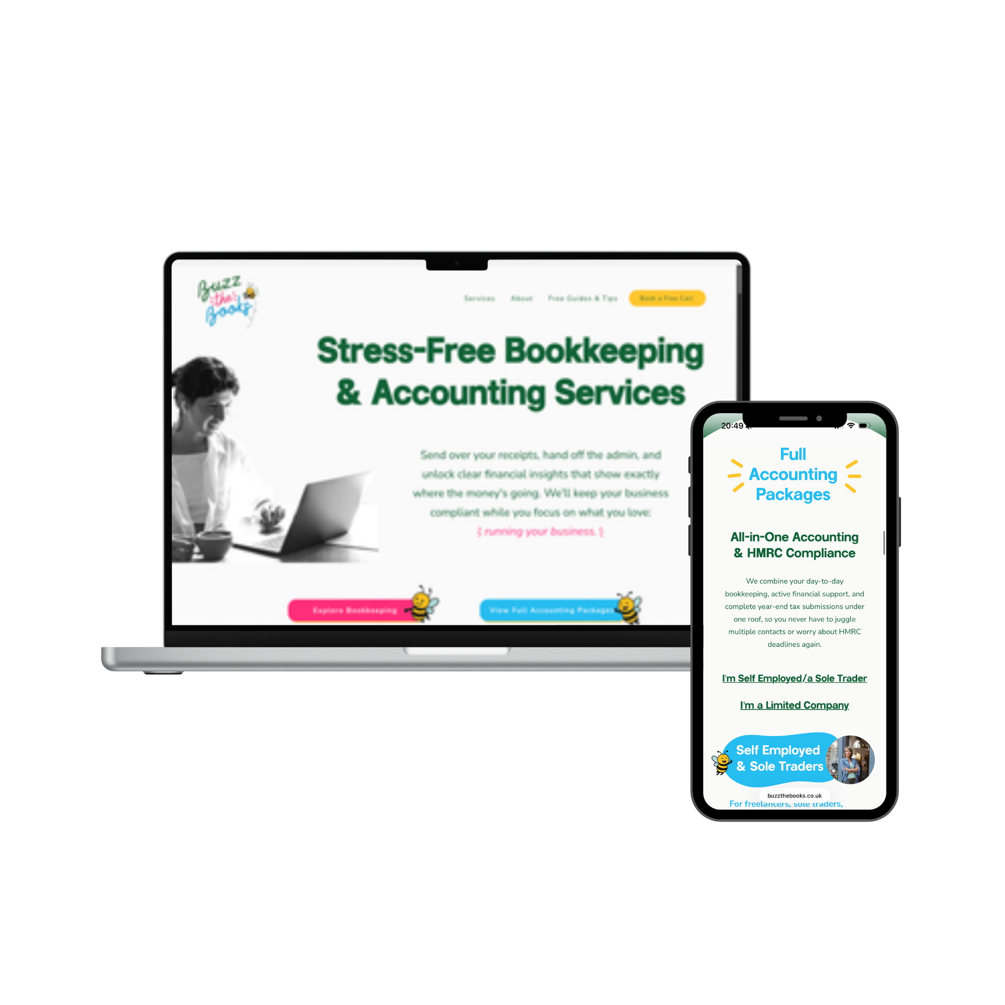 Buzz the Books Website Project