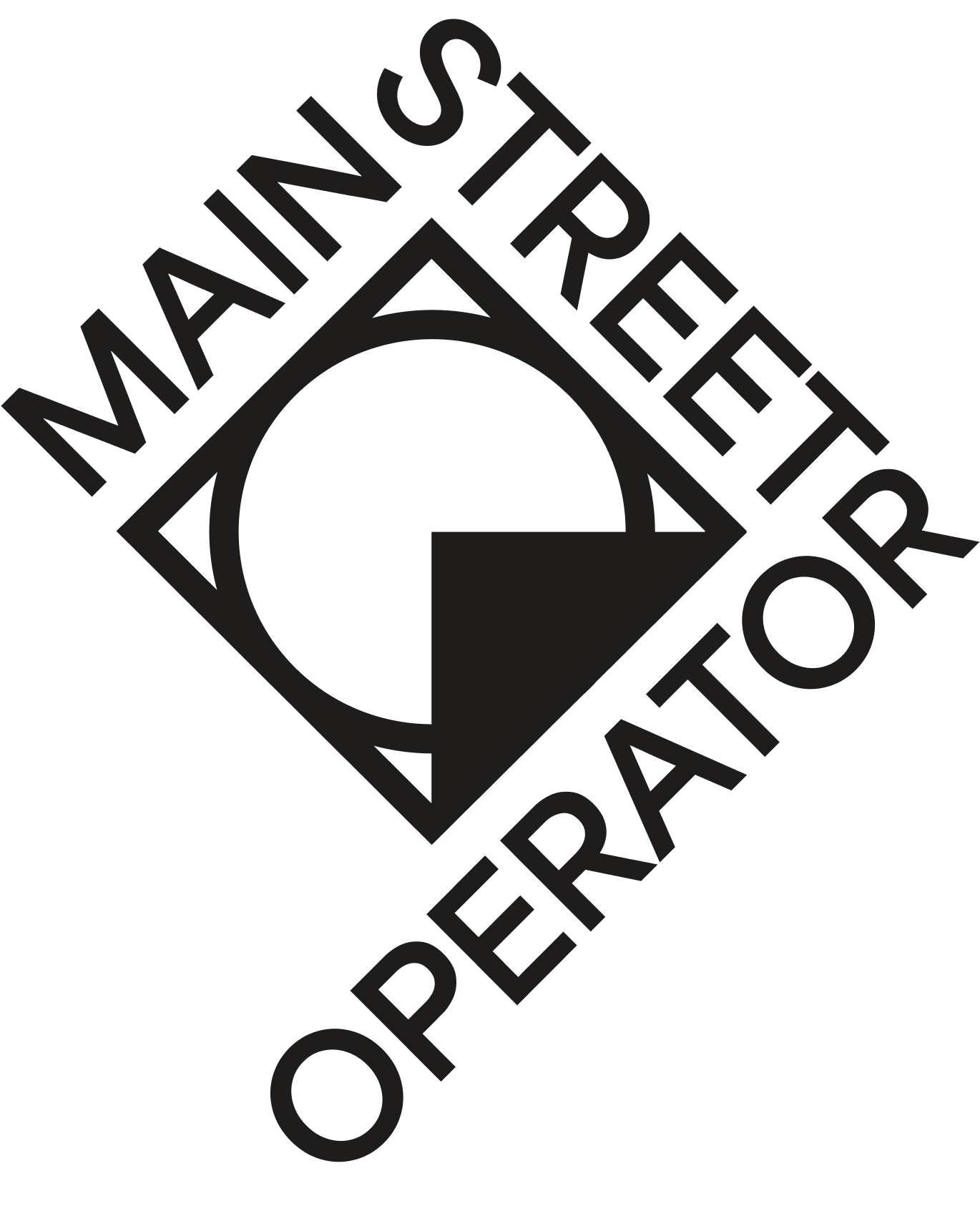 MakerStreet Logo with a square and a circle inside, and the text 'MAKER STREET OPERATOR' around it.