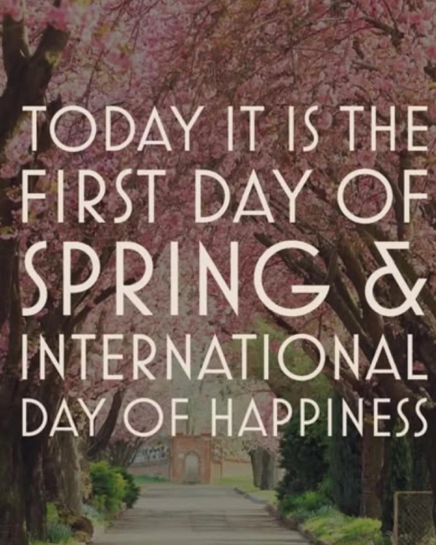 Even if you are facing challenges try to allow yourself to feel happy warmer and brighter days are coming 🙏