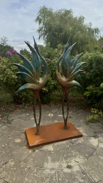 Sculpture by the lakes