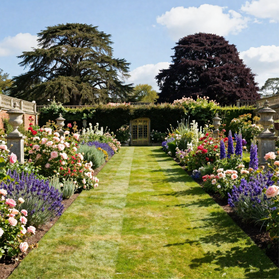 Local Gardens to Visit. 

Public gardens, National Trust properties, and seasonal open gardens within an hour's drive, plus National Garden Scheme private gardens that open on specific days each year.