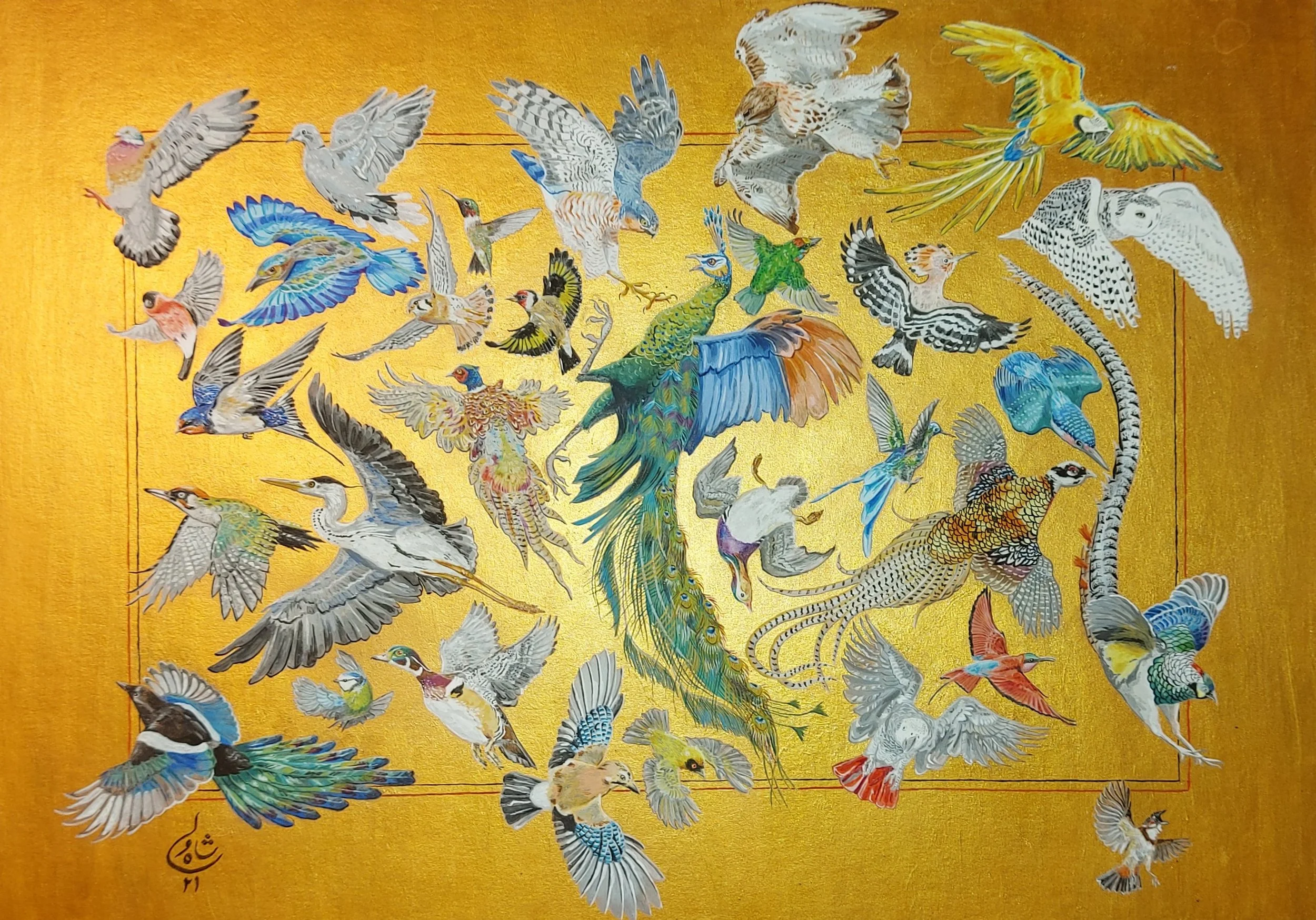 Jewellery of the Sky, 2021 **SOLD**