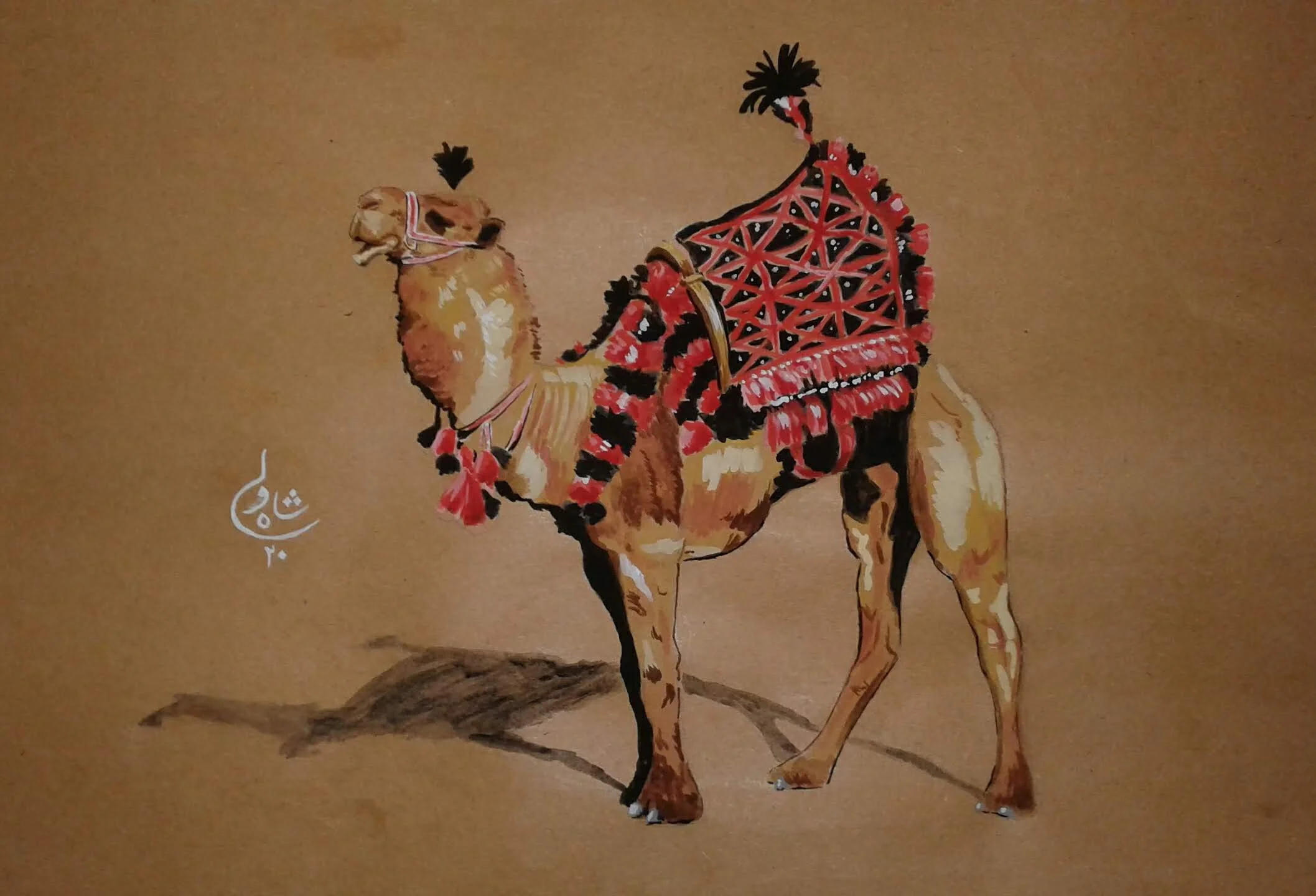 Afghan Fighting Camel, 2020 **SOLD**