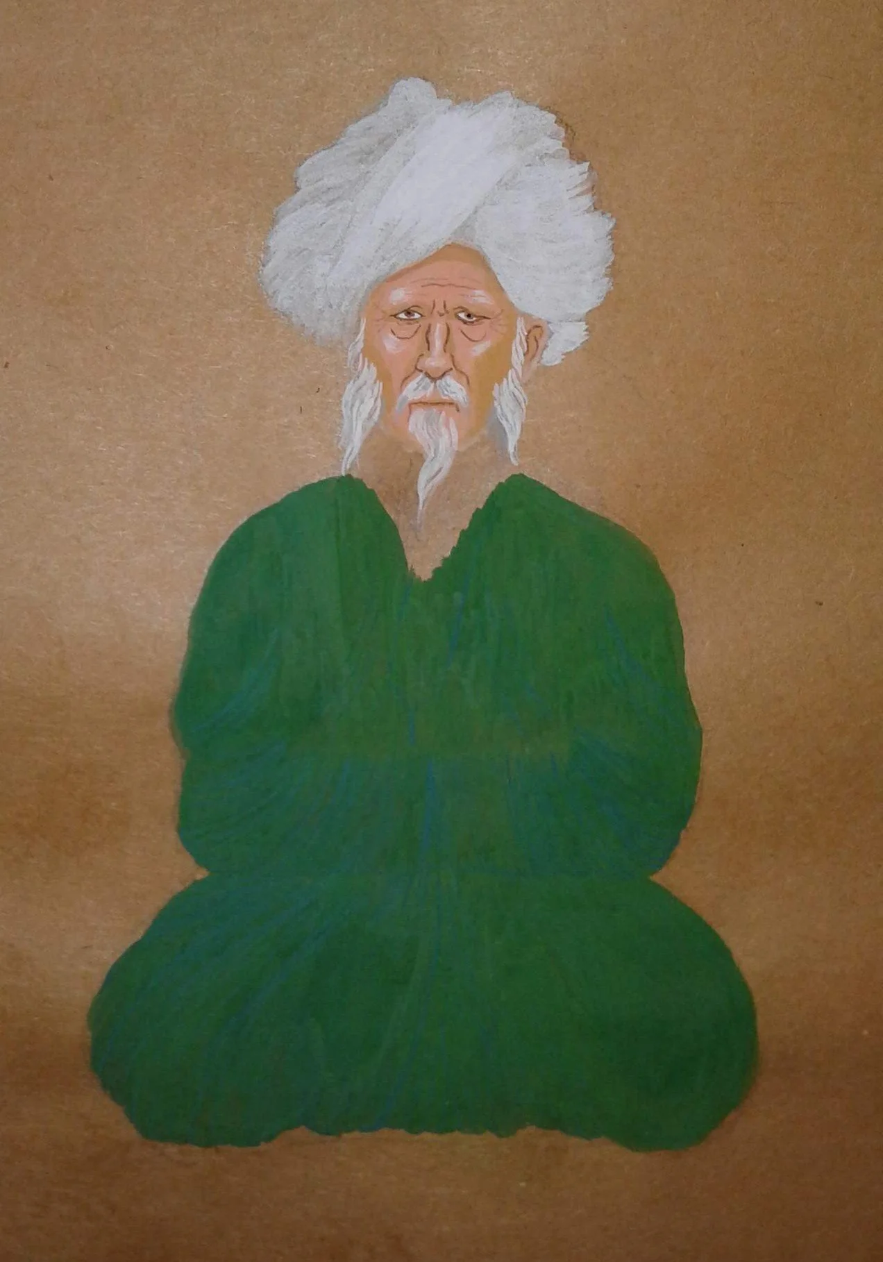 Work in progress on "Mullah Sahib", 2020