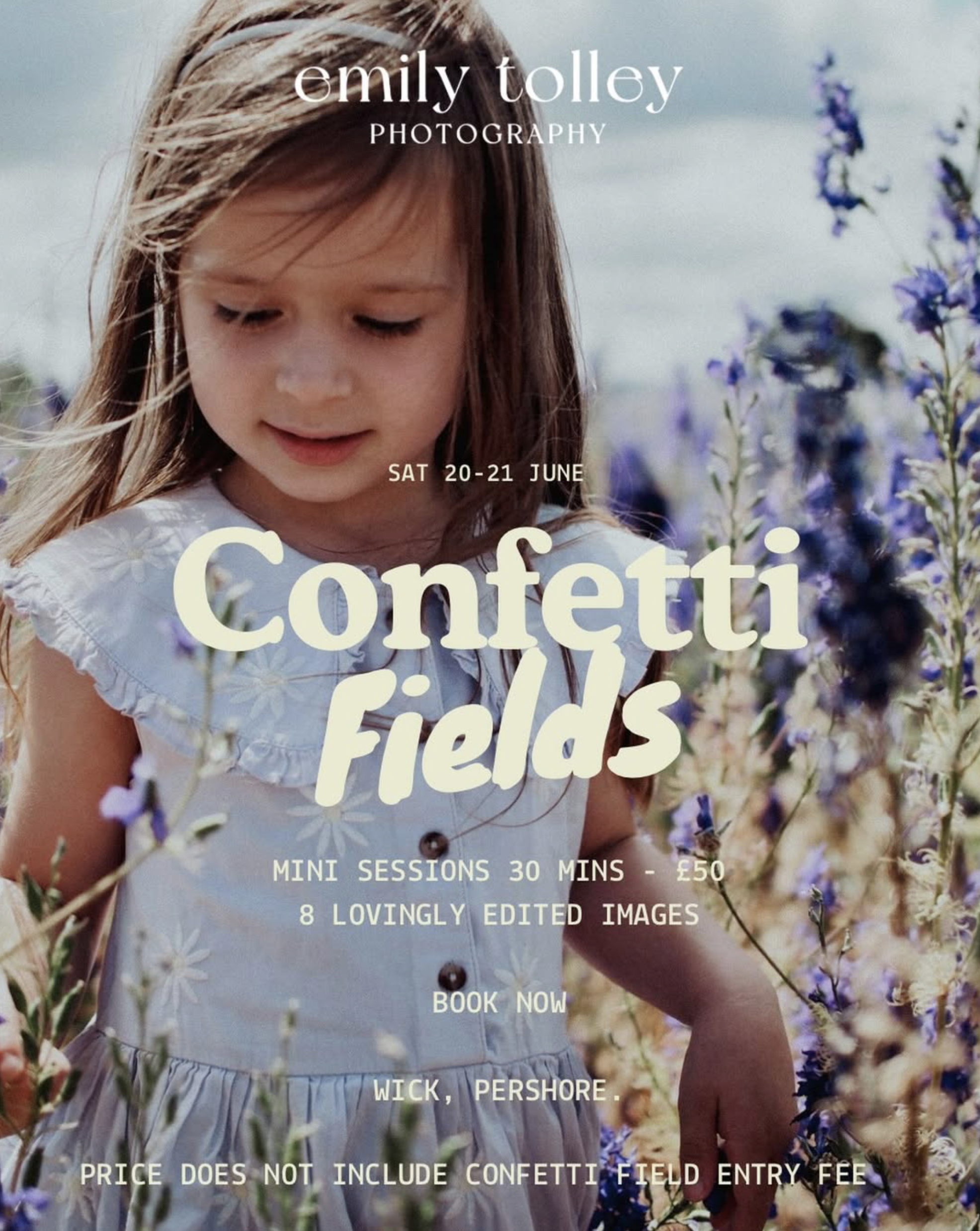 Mini Sessions - 2026 Confetti Fields
