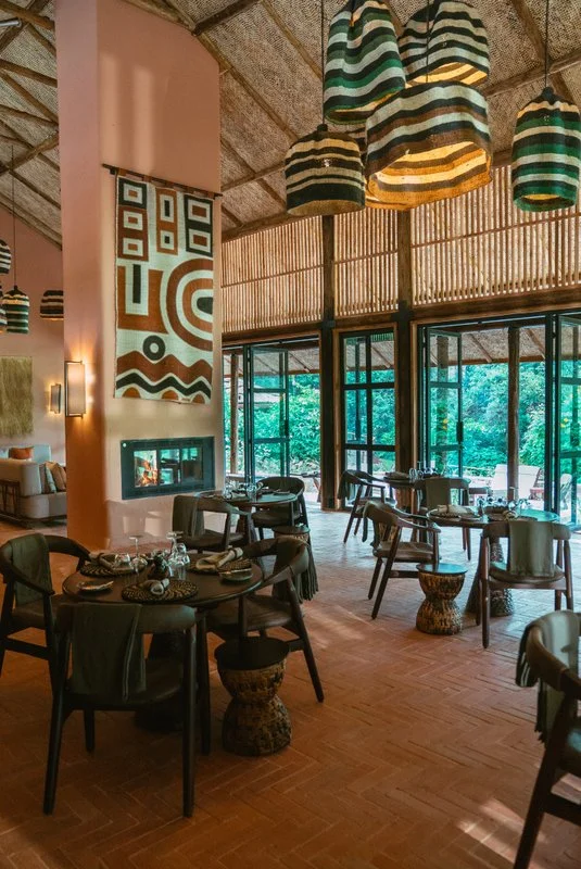 Lodge Dining Area, Virunga Massif, Uganda