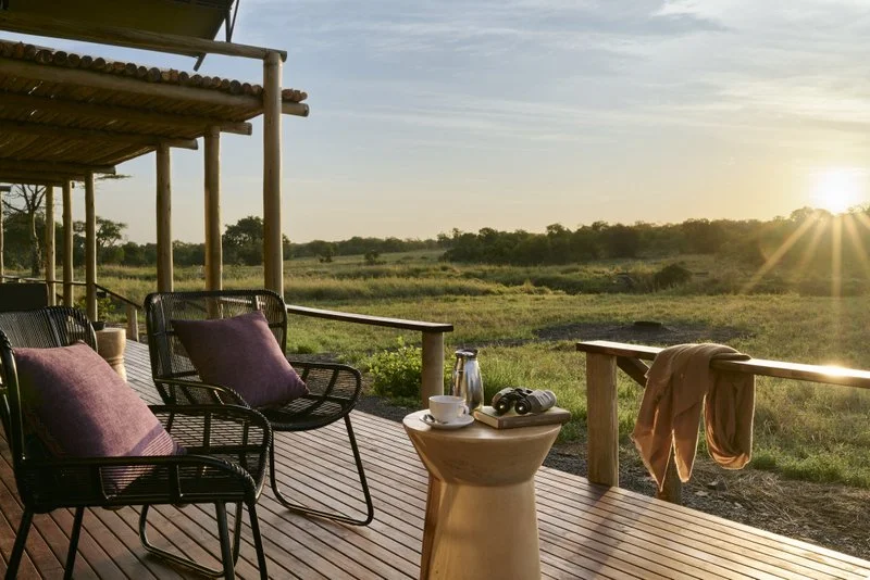 Sunset from Lodge Deck, Kenya