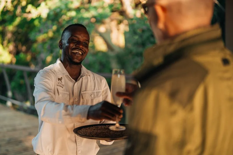 Welcome Drink, Lodge, Botswana