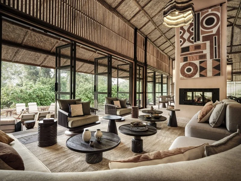Lodge Overlooking Forest, Uganda