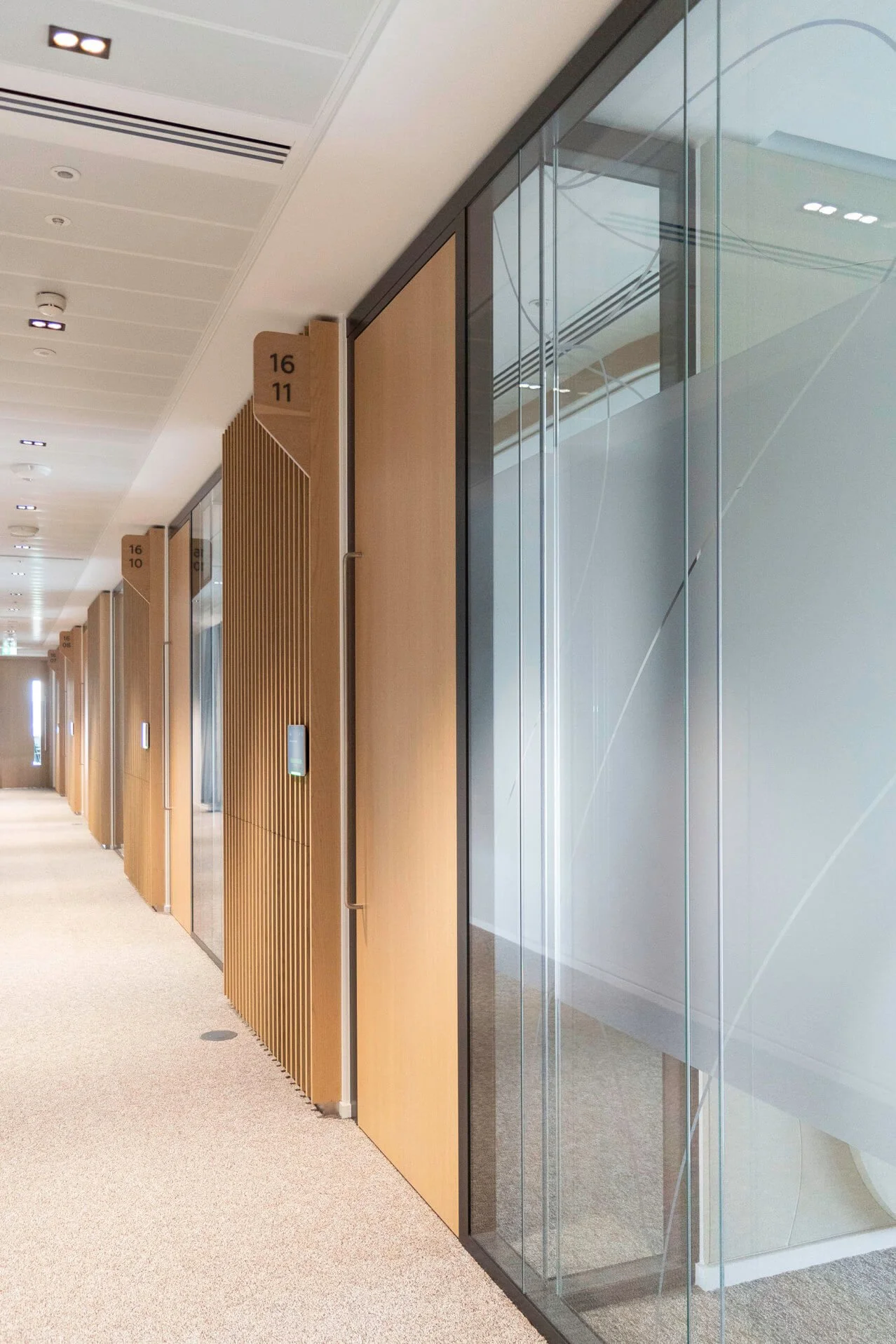 EBRD wooden room sign