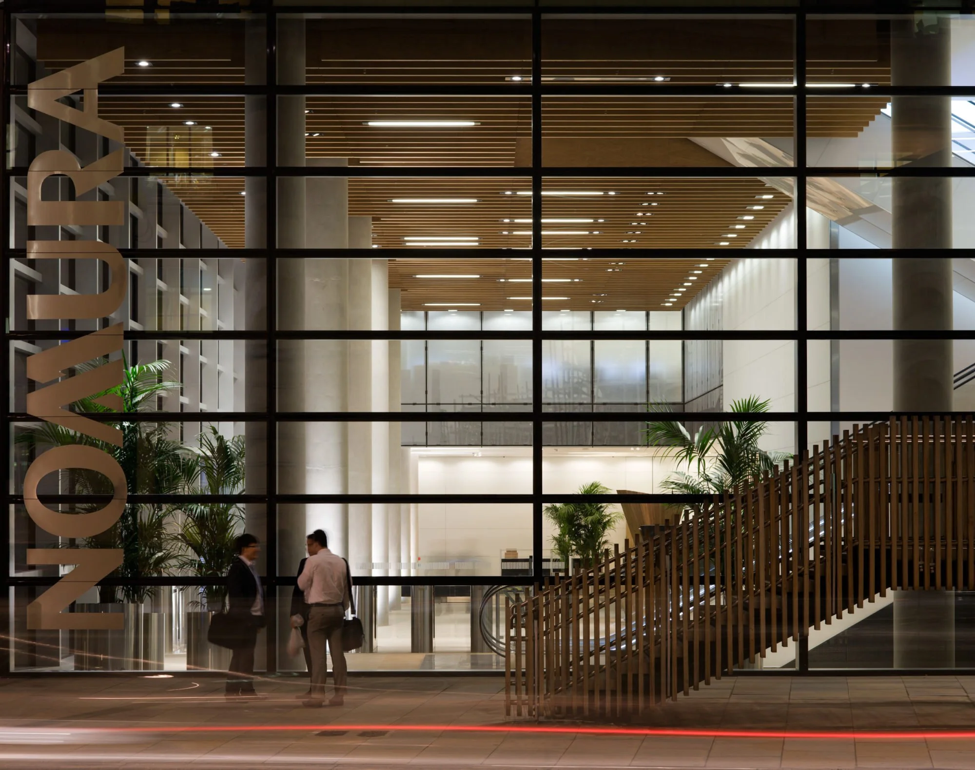 Nomura Exterior signage