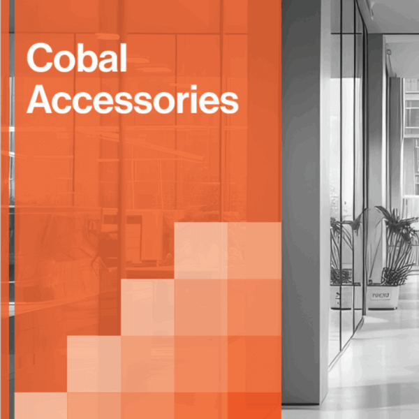 Cobal Accessories brochure front cover