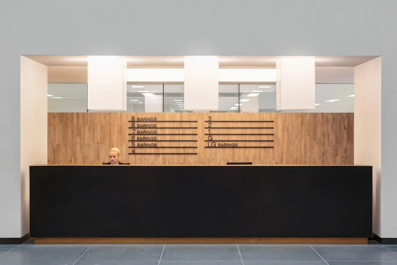 Twenty Old Bailey Interior Aluminium Directory