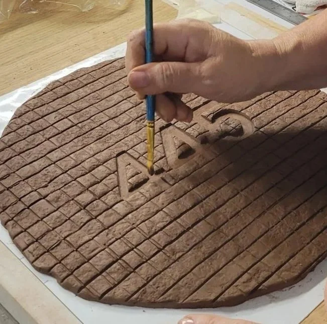 Clay painting