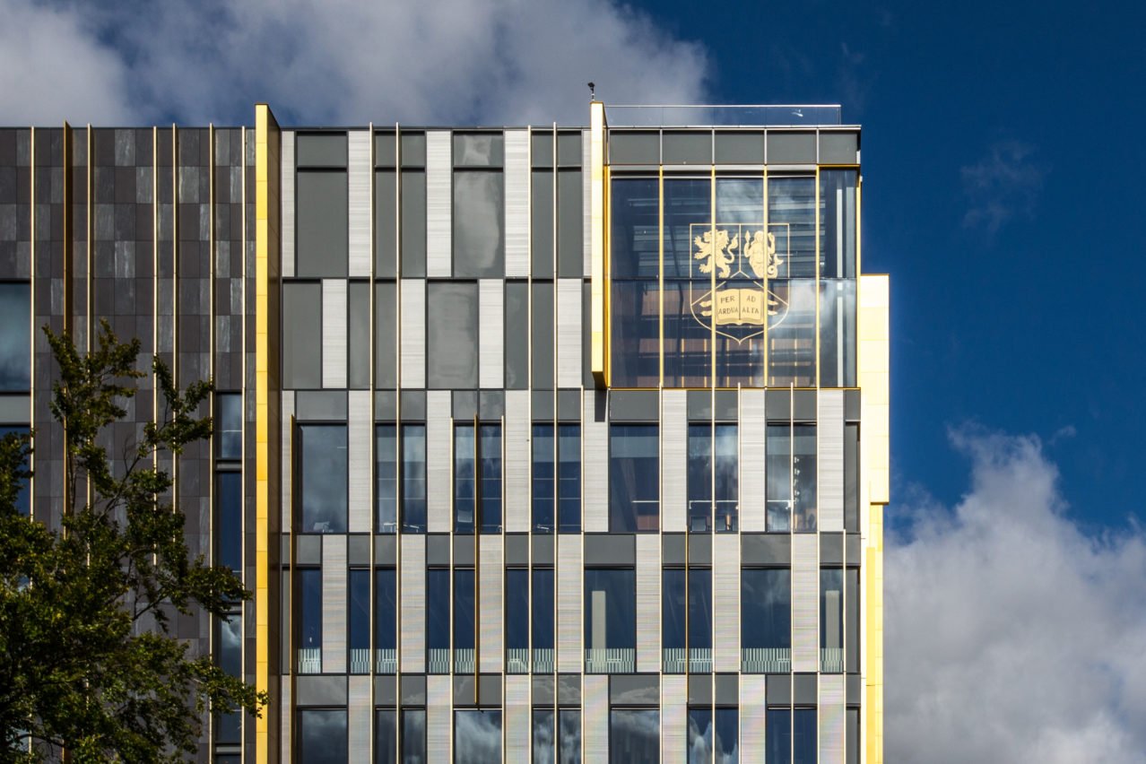University of Birmingham Library Exterior signage