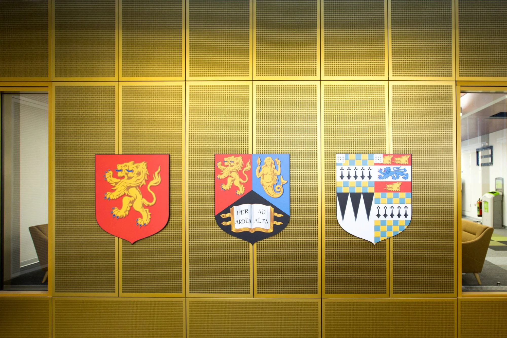 University of Birmingham Library Coat of Arms