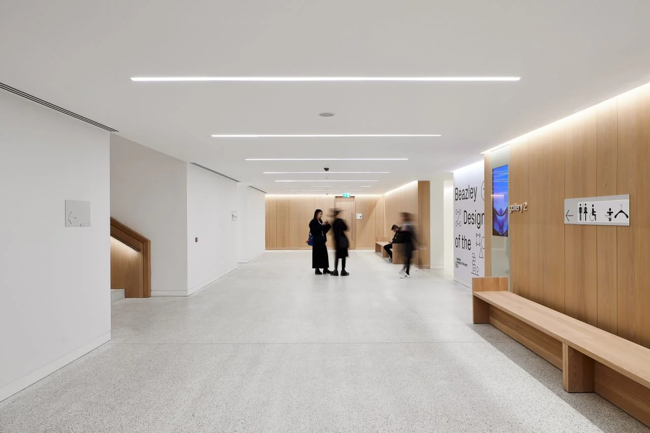 Design Museum wayfinding lower level