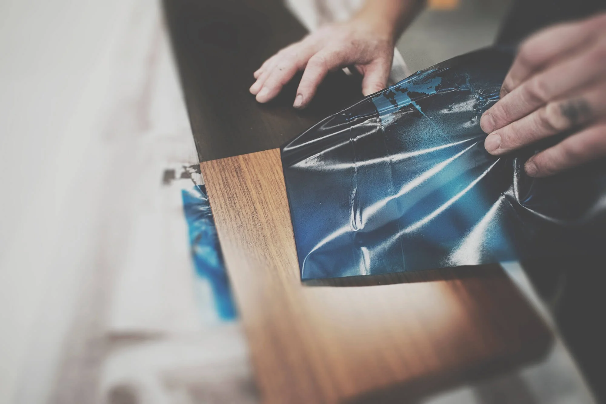 Cobal craft wood painting