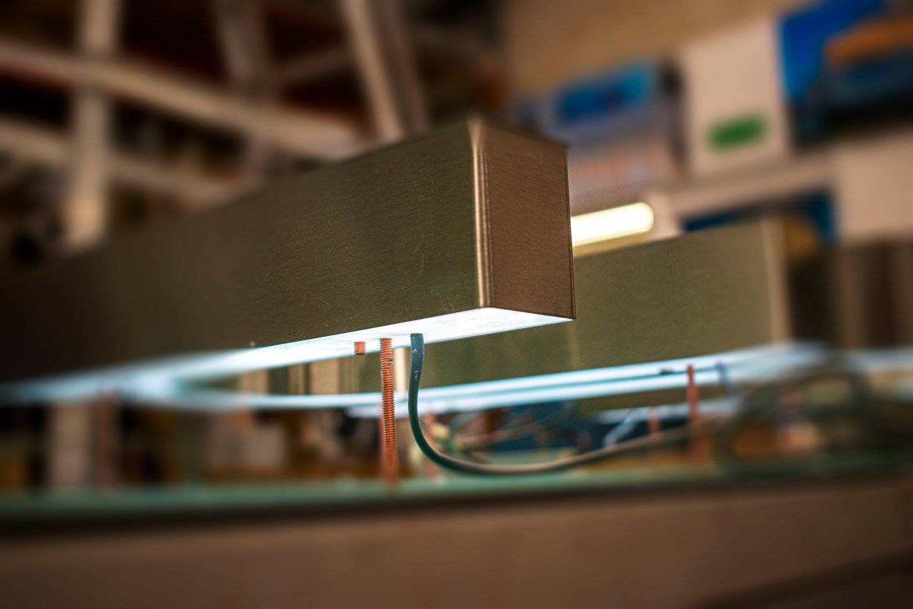 UNiversity Centre Farnborough illuminated letters