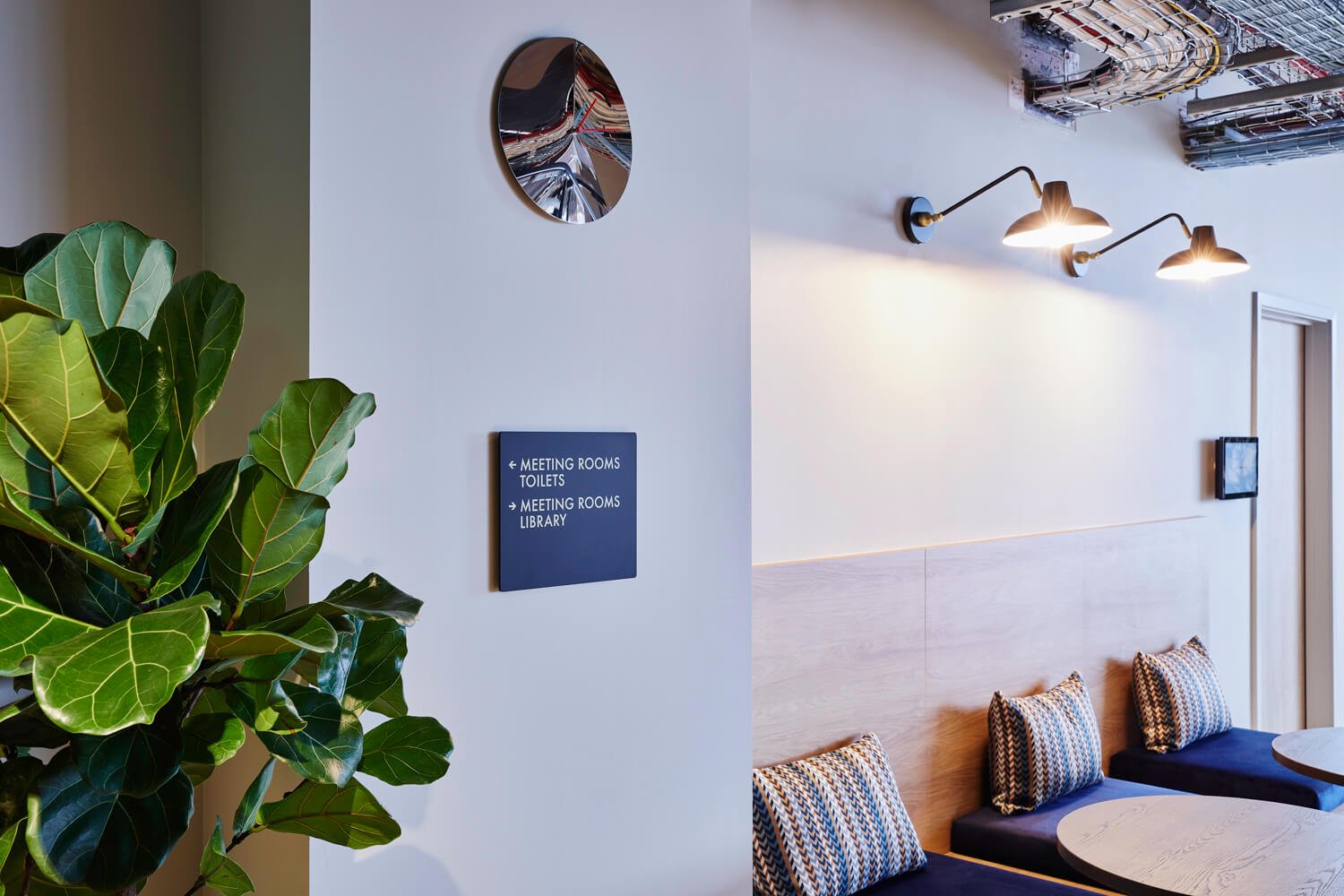 Moxy wayfinding signage